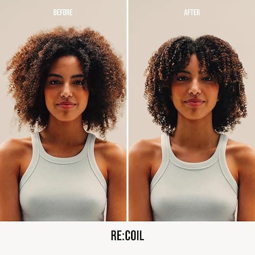 AG Care Re:Coil Curl Activator Curl Cream Award-Winning Curl Creating Complex - Ultra-Nourishing Curly Hair Cream for Defined, Healthy Curls, 12 Fl Oz thumbnail 3