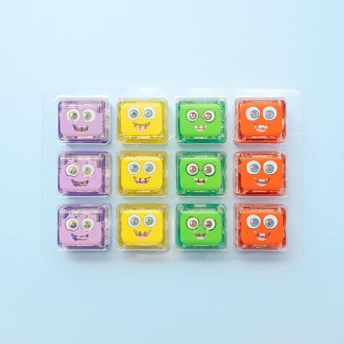 Glo Pals Water-Activated Light-Up Cubes for Sensory Play – 12 Pack thumbnail 9