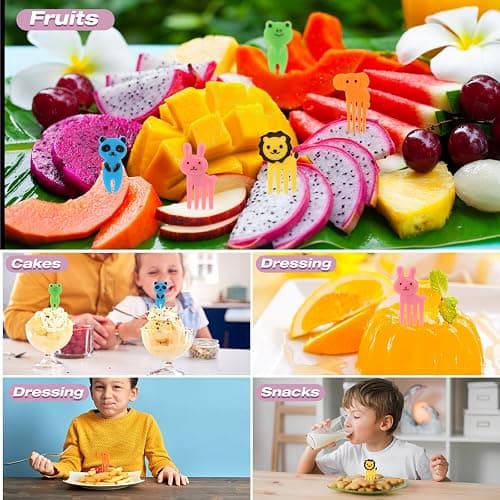 77 Pieces Bento Box Lunch Box Kit Large Pink Insulated Lunch Bag 3 Layer Stackable Leakproof Lunch Box Containers with Cup,Lunch Bag,Spoon,Fork,60 Pieces Lunch Box Notes for Girl Women (Purple) thumbnail 6