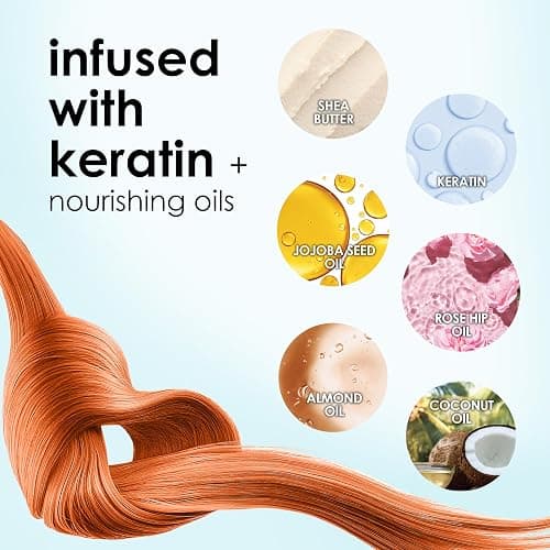 Keracolor Color + Clenditioner 3-in-1 Color-Depositing Conditioner, Gently Cleanses & Conditions, Semi-Permanent Hair Color, 23 Shades, 12 Fl Oz thumbnail 6
