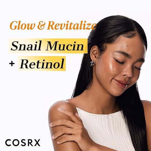COSRX Snail 96% Mucin Power Essence 2ea & Retinol 0.1% Cream Mini Sample 1ea, Glass Skin Starter Set, Amazon Exclusive, Daily Hydrating & Firming Korean Skin Care Kit, Gift Set, Stocking Stuffers thumbnail 5