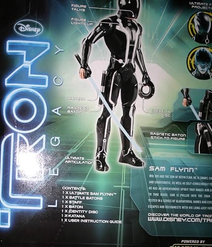 TRON Legacy Sam Flynn Ultimate 12-Inch Action Figure thumbnail 8
