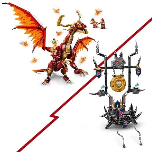 LEGO Ninjago Le Dragon Source du Mouvement - Jouet de Construction Ninja avec Figurines de Créatures Mythiques - Cadeau d’Anniversaire pour Enfants Garçons et Filles dès 12 Ans 71822 thumbnail 5