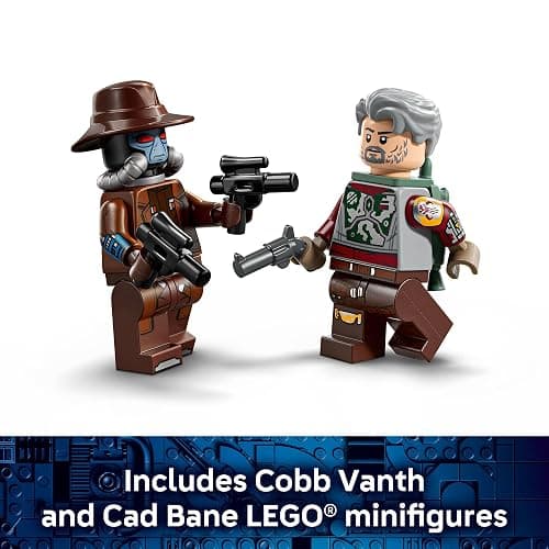 LEGO Star Wars Cobb Vanth’s Speeder Building Toy for Boys & Girls - Pretend Play Space Vehicle for Kids & Fans, Ages 7+ - Gift for Birthdays - W/Cobb Vanth & Cad Bane Minifigures - 75437 thumbnail 5