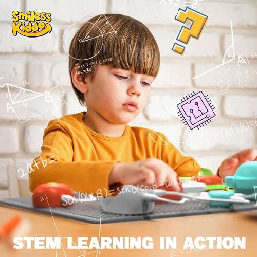 SMILESSKIDDO Science Kits Electronics STEM Kit 420+ Projects 35 Parts | Over 420 Experiments, 35 Circuit Parts, Hands-On STEM Learning, Educational Toy, Gift for Kids Ages 3-12 thumbnail 2