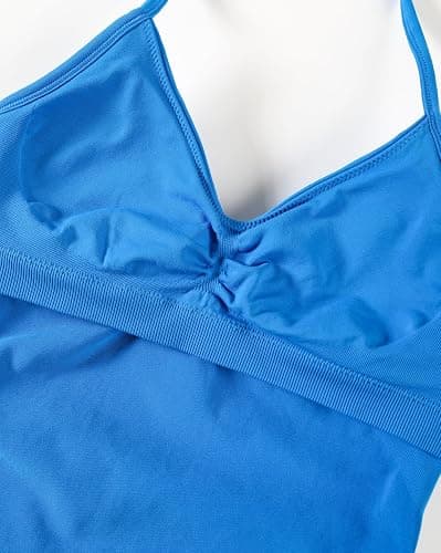 AUROLA Women's Influence Longline Strappy Halter Workout Tank Top thumbnail 5