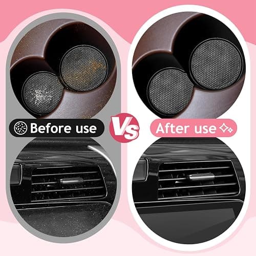 TeSabMi Car Cleaning Gel Car Cleaning Putty Car Putty Car Interior Cleaner Car Slime Car Detailing Kit Car Accessories White Elephant Gifts for Men Women Teens Adults Christmas Stocking Stuffers Pink thumbnail 5