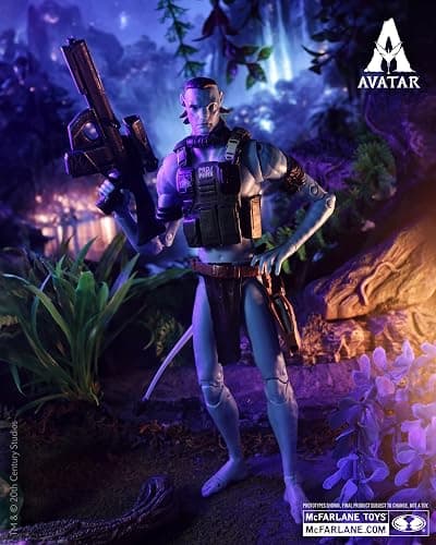 McFarlane Avatar Kallich of Fire and Ash (Ash Recom) Gold Label 7" Action Figure Collector Edition thumbnail 9