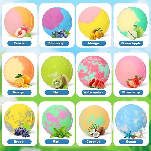 Bath Bombs for Kids with Toys Inside for Girls Boys, 12 Pack Kids Bath Bombs with Surprise Dog Pretend Playset, Handmade Bubble Bath Fizzies Birthday Christmas Gift Set thumbnail 3