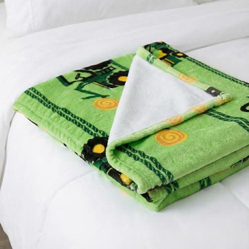 John Deere Trailer Tractor Kids Bedding Super Soft Plush Throw Blanket, 46 in x 60 in, (Officially Licensed Product) by Franco thumbnail 5