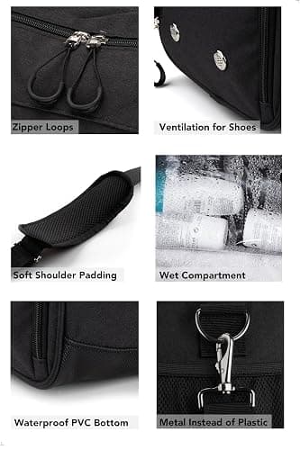 Fitgriff® Gym Bag for Men & Women with Shoe & Wet Compartment - Duffle Bag for Travel, Sports, Fitness & Workout thumbnail 4