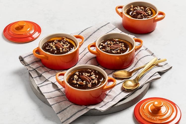 Le Creuset Stoneware Mini Round Cocotte, 8 oz., Marseille thumbnail 7
