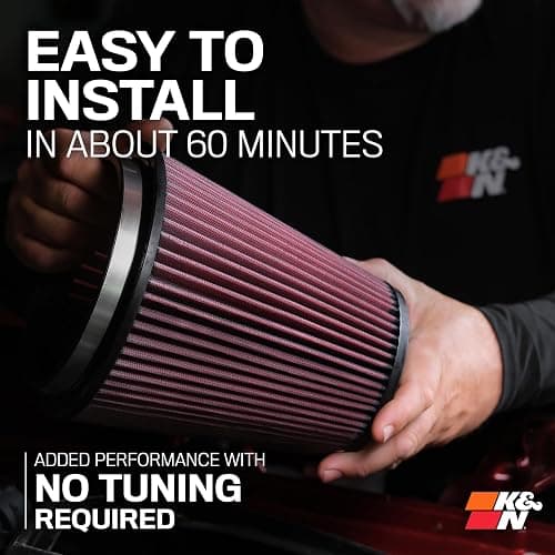 K&N Cold Air Intake Kit: Increase Acceleration & Engine Growl, Guaranteed to Increase Horsepower up to 13HP: Compatible with 1.6L, L4, 2012-2018 MERCEDES BENZ (CLA250, A160, A180, A200, A220)57S-6200 thumbnail 8