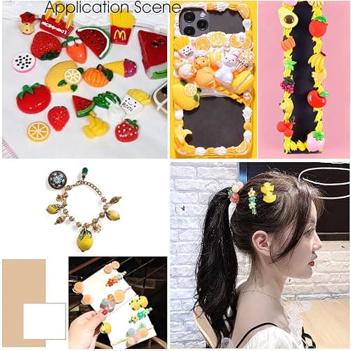 LiQunSweet 20 Pcs Flatback Cabochons Lemon Fruit Yellow Miniature Food Art Supply Decoden Charm DIY Embellishment Phonecase Hair Clip Craft Jewelry Making thumbnail 6