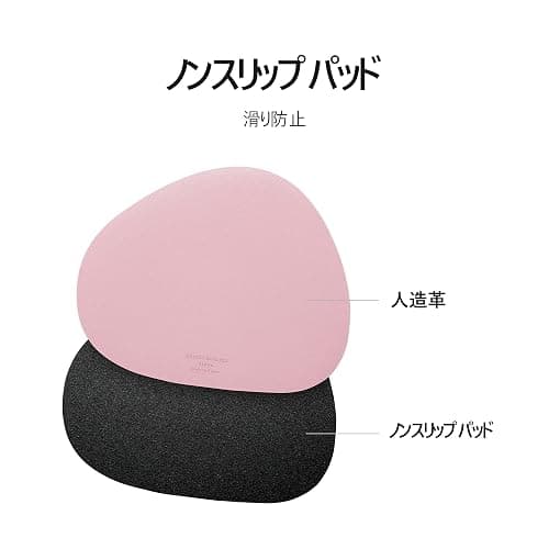 GREEDY FARMERS Mouse pad, Non-Slip Washable Waterproof Computer Mouse pad (Blush Pink) thumbnail 4