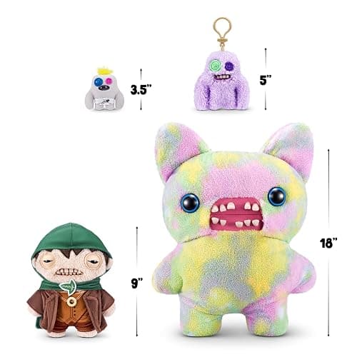 Fuggler Lord of The Rings by ZURU, Funny Ugly Monster, Plush, Collectible, Toy (Frodo) thumbnail 2