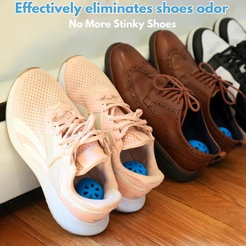 Air Jungles Shoes Deodorizer Ball 6 Count, Fresh Linen Scent, Odor Remover Balls for Sneakers, Gym Bags, Lockers, and Drawers. Essential Oil Provides Natural Freshness thumbnail 6