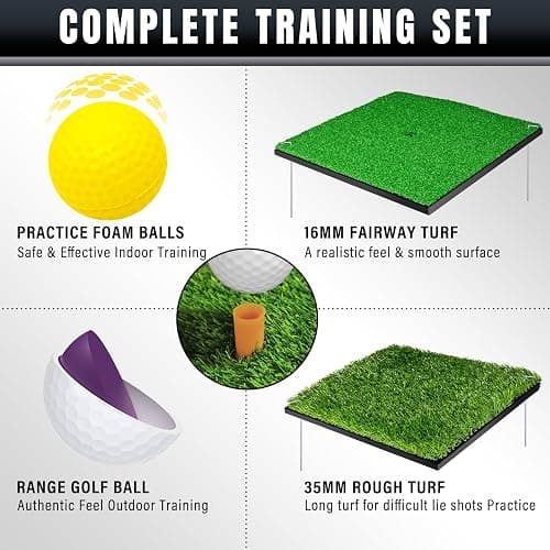 DURARANGE Pop-Up Golf Chipping Net - Ultimate Target Training Chip Aids for Precision & Distance, Outdoor | Indoor Practice, Golfer Gift thumbnail 4