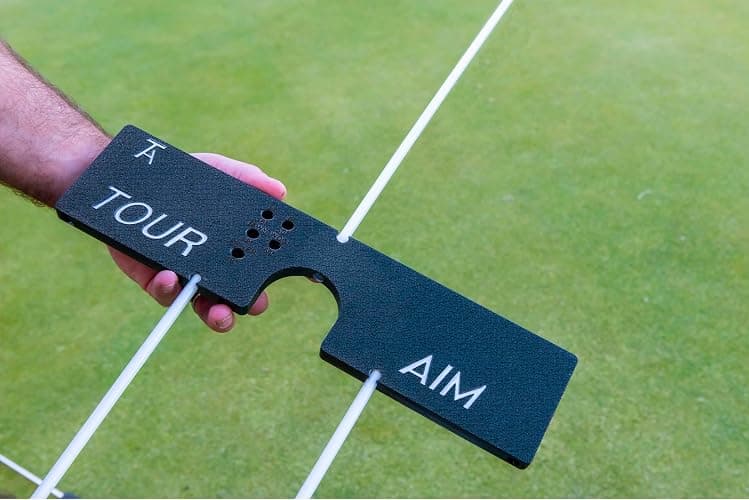 Tour Aim 2.0 Golf Training Aid – 11-in-1 Alignment Sticks & Swing Plane Golf Practice System – Lightweight Alternative to Heavy Brick-Like Golf Aids – Maximum Portability, Accuracy & Consistency thumbnail 4