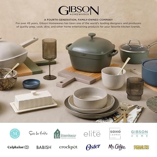Gibson Home Oslo Porcelain Chip and Scratch Resistant Dinnerware Set, Service for 4 (16pcs), Ceramic Plates and Bowls Dishes Sets, White - Microwave and Dishwasher Safe thumbnail 7