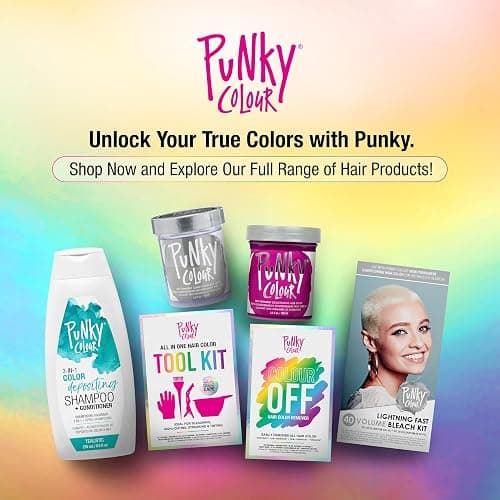 Punky Colour 3-in-1 Color Depositing Hair Cleanser & Conditioner, 8.5 fl oz. (Tealistic) thumbnail 7