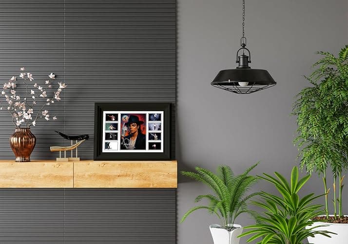 Michael Jackson Signed Poster Print - Limited Edition Autograph Fan Gift – Collectible Memorabilia Wall Art Merchandise (Framed A4 (30x21cm)) thumbnail 7
