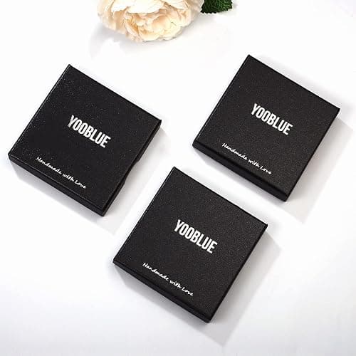 Yooblue Cross Necklace for Men, Gold Black Silver Mens Cross Necklaces Stainless Steel Cross Pendant Necklace Simple Jewelry Gifts Cross Chain Necklace for Men thumbnail 7