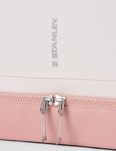 STANLEY Vitalize Tote| Gym, Work & Travel Bag with Laptop Sleeve | Expandable Bottom Compartment | Tumbler & Water Bottle Pockets | Durable Recycled Fabric | Rose Quartz thumbnail 5