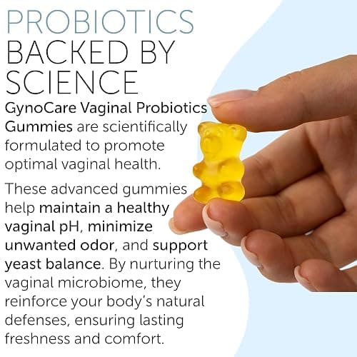 Vaginal Probiotics pH Balance Gummies For Women | Prebiotics and Probiotics for Women | Pineapple gummies for women for ph Balance and Vaginal Health | Vaginal Odor Control 60 Gummies thumbnail 2