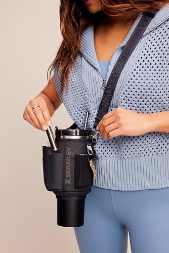 STANLEY All Day Quencher Carry All for 40 oz Tumbler with Handle | Crossbody Bag with Phone Holder Pocket, Card Sleeve & Detachable Strap | Water Bottle Carrier Bag | BPA-Free | thumbnail 6