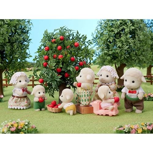 Calico Critters Sheep Family, Set of 4 Collectible Doll Figures thumbnail 4