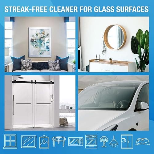 MiracleWipes for Glass, Disposable and Streak Free Cleaning Wipes for Mirrors, Windows, Kitchen, Home, and Auto- (60 Count (Pack of 1)) thumbnail 7