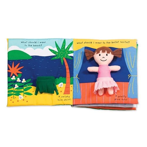 Melissa & Doug Soft Activity Baby Book - What Should I Wear? thumbnail 9