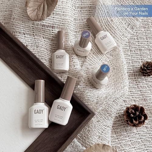 GAOY 42 Pcs Gel Nail Polish Kit, Pastel Pearl Shimmer Colors Spring Summer Gel Nail Polish Set with Glossy & Matte Top Coat and Base Coat for Salon and DIY Manicure at Home thumbnail 6