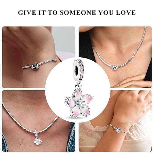 RMMD Geschenke für Frauen Mädchen - Charms Anhänger für Armbänder Halskette Charm Armband Geschenke Geburtstag thumbnail 6