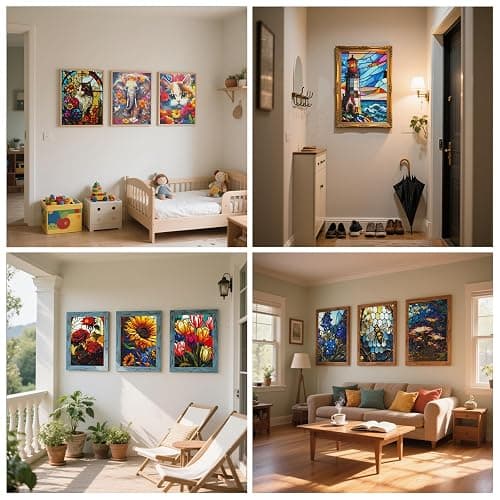 12 Pack Diamond Painting Kits for Adults, 5D Adult Bulk Diamond Art Kits for Beginners, Flowers Diamond Painting Sets Packs DIY Full Drill Paint with Diamond, Home Wall Decor 12 x 16 Inch TYPE1 thumbnail 3