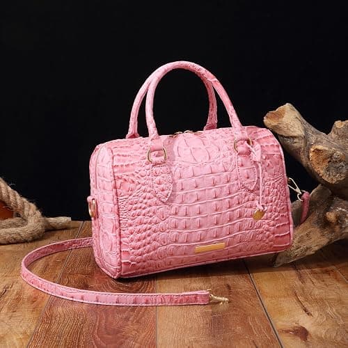 Makcr Joacbv Top-Handle Crocodile Purses For Women Crossbody Leather Bags Trendy Large Capacity Tote with Shoulder Strap thumbnail 2