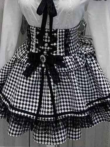 Pokn Lolita Shirts Jirai Kei Fashion Kawaii Clothing Cutecore Shirts Women Lace Mesh Sheer Short Sleeve Blouse Gothic thumbnail 3