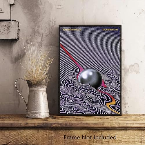 XIHOO Tame impala Currents - Music Album Cover Poster for room 12x18 inches（30cm x 46cm） Psychedelic Rock Frameless Gift-LT-007 thumbnail 6
