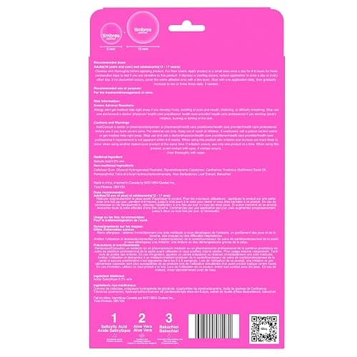 Sunny Teddy's Acne Treatment Patches, 72 Invisible Dots, Medical Grade Salicylic Acid, Hydrocolloid, Aloe Vera, Canadian Anti-Acne Facial Pimple Patches, Day/Night Use thumbnail 7