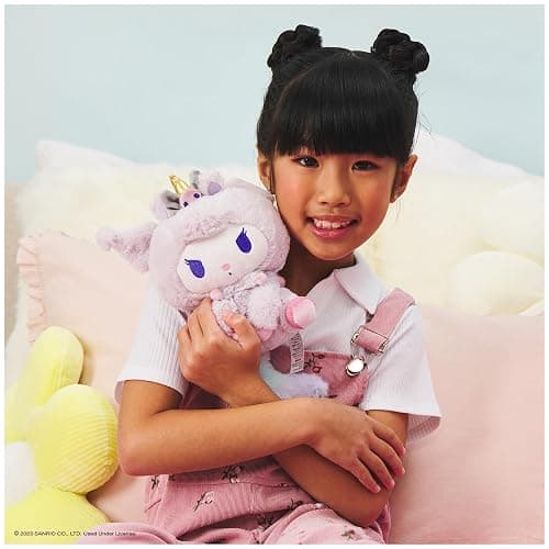 GUND Sanrio Kuromi Unicorn Plush Toy, Premium Stuffed Animal for Ages 1 and Up, Purple, 6” thumbnail 4