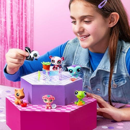 Littlest Pet Shop - Pet Surprise Display - Series 3 18 Pets Collector Set + 1 Bonus Pet, Gen 7 Authentic LPS Bobble Head Toy Figure, Collectible Toy Animal, Ages 4+ thumbnail 5
