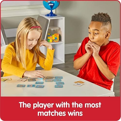 hand2mind Numberblocks Memory Match Game, Matching Card Game, Numbers for Toddlers, Kindergarten Math Toys, Counting Toys, Preschool Learning Activities, Kids Birthday Gift, Easter Basket Stuffers thumbnail 6