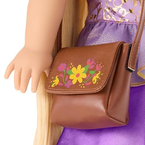 American Girl, Disney, Rapunzel, 18-inch Doll Painting Accessories, Pascal Figurine, 7 Pieces, Ages 6+ thumbnail 2