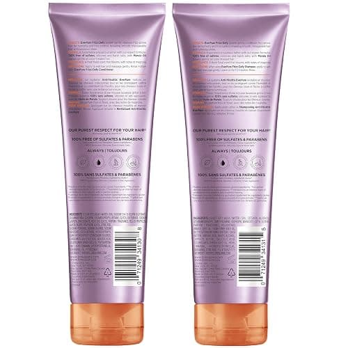 L'Oreal Paris Frizz Defy Shampoo and Conditioner Set, Frizz Control Hair Care with Marula Oil, EverPure, 8.5 Fl Oz, Set of 2 thumbnail 9