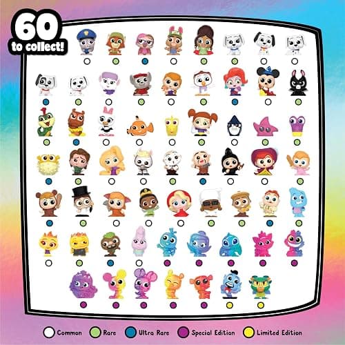 Disney Doorables Coffret de Mini-Figurines à Collectionner, série Technicolor, 5 à 7 modèles Inclus, Jouets pour Enfants de 5 Ans et Plus par Just Play thumbnail 4