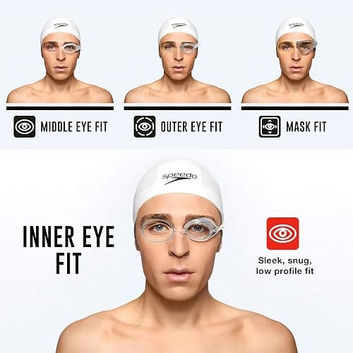 Speedo Women's Swim Goggles Mirrored Vanquisher 2.0 thumbnail 2