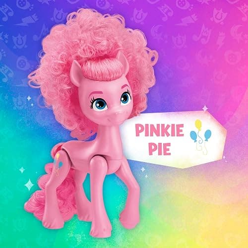 My Little Pony Dolls Rainbow Celebration, 6 Pony Figure Set, 5.5-Inch Dolls, Toys for 3 Year Old Girls and Boys, Unicorn Toys (Amazon Exclusive) thumbnail 8