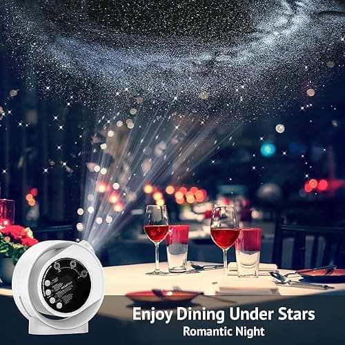 LaView Home Planetarium Star Projector, Ultra Clear Galaxy Projector with 130 ft² Projection Area, Auto-Off Timer, Remote Control, Night Light for Room Decor, 6K Discs, for Kids/Adult Gifts thumbnail 5