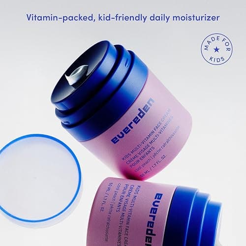 Evereden Kids Face Cream: Melon Juice, 1.7 oz. | Face Lotion | Clean and Non-Toxic Face Moisturizer | Multi-Vitamin Skin Care for Kids thumbnail 5